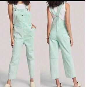 Faherty Sunwash Mechanic Overall in Opal Size: XL